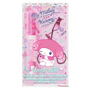 Kuromi My Melody X Wet n Wild Pink Glitter Mascara & Lash Curler